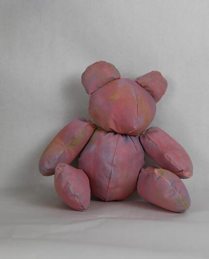 acrylic on canvas, thermal paint